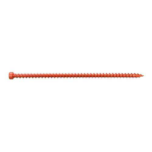 Simpson Strong-Tie .152" x 6" Strong-Drive SDWC Truss Screw, Cap Head, Six-Lobe, Zinc, Type 17, Orange (50/Pkg) #SDWC15600-KT