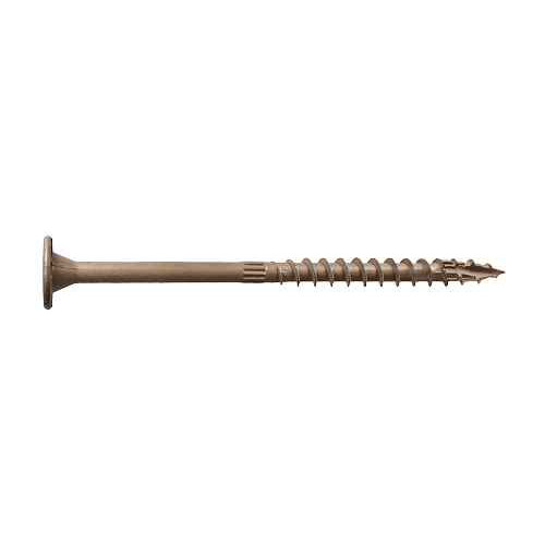 Simpson Strong-Tie .750 x 5" Strong-Drive SDWS Timber Screws, Exterior Grade, Washer Head, Six Lobe, Double Barrier Coating (600/Pkg) #SDWS22500DB