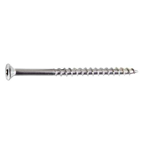 Simpson Strong-Tie #10 x 2-1/2" Deck-Drive, DWP Wood Screws, 316 Stainless Steel, T25 6-Lobe, Flat Head, Collated (1,500/Pkg) #SSDWP212S316