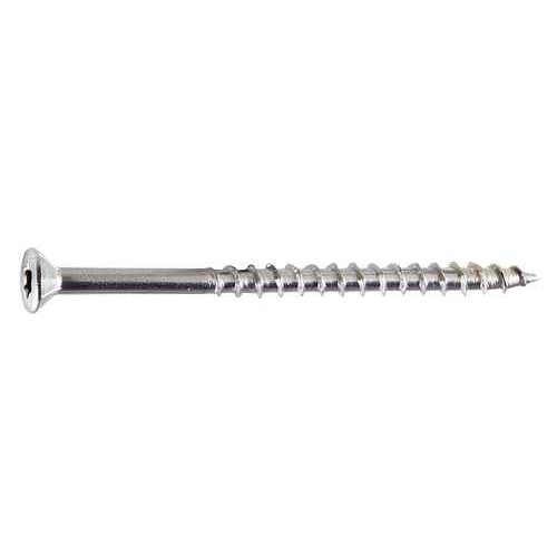 Simpson Strong-Tie #10 x 3" Deck-Drive, DWP Wood Screws, 305 Stainless Steel, T25 6-Lobe, Flat Head, Collated (1,000/Pkg) #SSDWP3S305