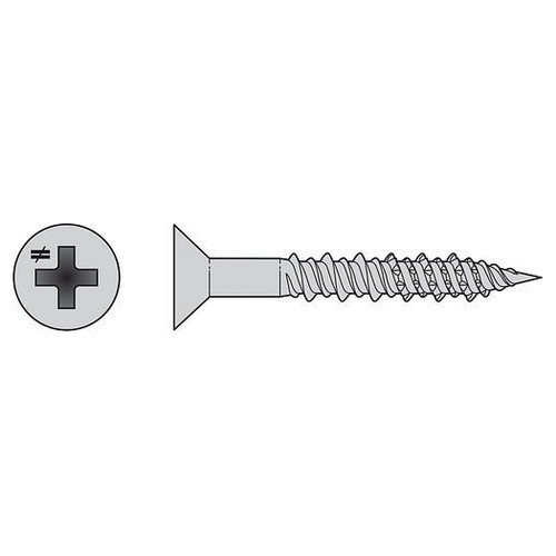 Simpson Strong-Tie-T06075F100, #6, 3/4", 316SS, Sharx Screw, Philips Flat Head (100/Pkg)