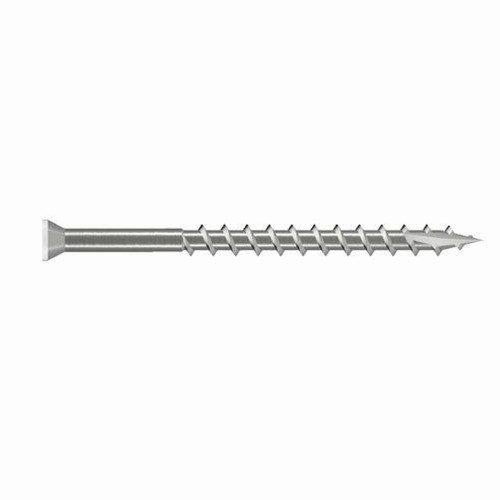 Simpson Strong-Tie #8 x 2-1/2" Trim Head Screw, 316SS, T15, 17 PT, White (200/Pkg) #T08250FJ-RP200