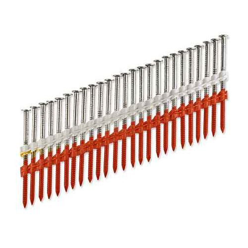 Simpson Strong Tie-T10A350CNJ, 16d, 3-1/2", 20–22 Degree Plastic Strip, Full Round Head, Ring-Shank Nail, Collated (1,000/Pkg)