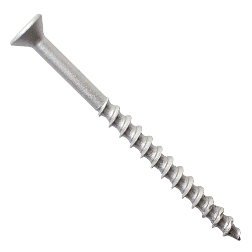 Simpson Strong-Tie 3/16" x 2-3/4" Titen Turbo Concrete and Masonry Screw Anchors, Flat Head, Six Lobe, Silver (1,000/Pkg) #TNTS181234TFB