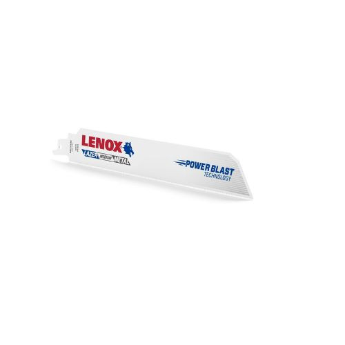 Lenox Demolition Bi-Metal Reciprocating Saw Blades, 6" x 1" x .062", 6 TPI #205126066R (2/Pkg.)
