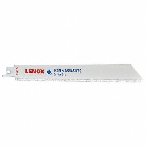 Lenox Carbide Grit Reciprocating Saw Blades, 8" x 3/4" x .040" #20576800RG (2/Pkg.)