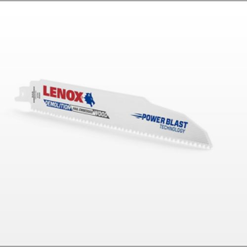 Lenox Demolition Bi-Metal Reciprocating Saw Blades, 9" x 1" x .062", 6 TPI #20598966R (2/Pkg.)