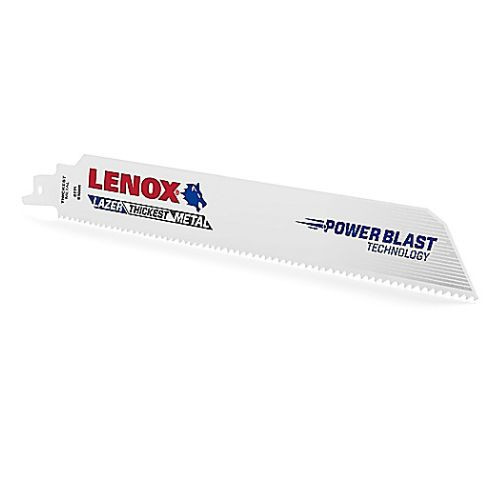 Lenox Lazer Bi-Metal Reciprocating Saw Blades, 6" x 1" x .035", 18 TPI #22767OSB9118R (50/Pkg.)