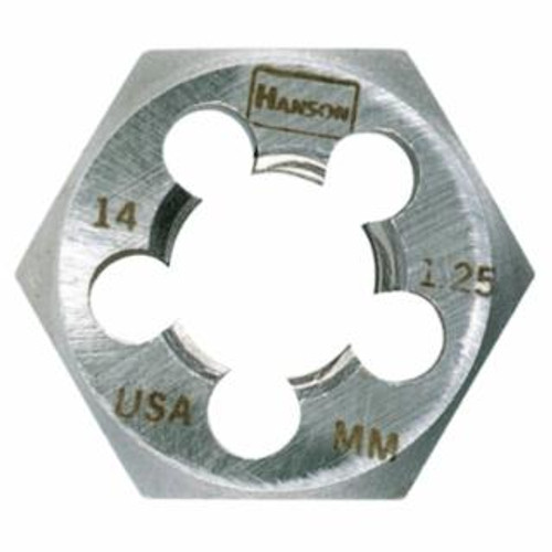 Irwin Hanson® Hexagon Metric Dies, 30MM, 1.5MM Thread, 1" Thick (HCS), #IR-7373 (1/Pkg)