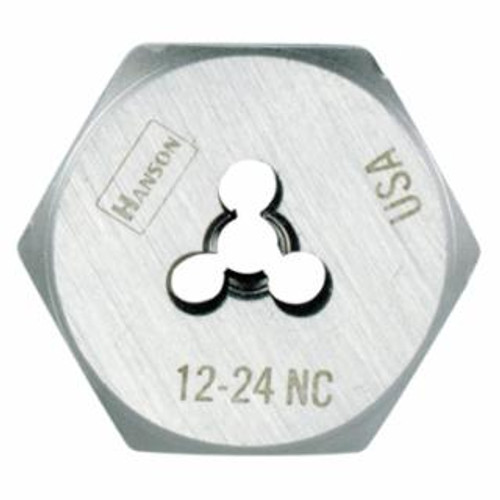 Irwin Hanson® Hexagon Machine Screw Dies (HCS), 8-32NC, 1", #IR-9324 (3/Pkg)