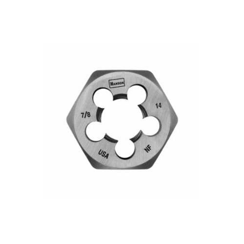 Irwin Hanson® Hexagon Metric Dies (HCS), 1.25MM - 8MM", 1" #IR-9734 (3/Pkg)