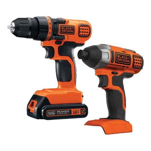 Black & Decker BDCD8PK Drill Project Kit, 8V