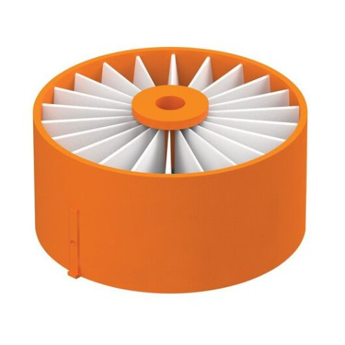 Black+Decker Powerseries Vacuum Filter Replacement for Cordless Stick Vacuums, Orange #BSVF1 (1/Pkg.)