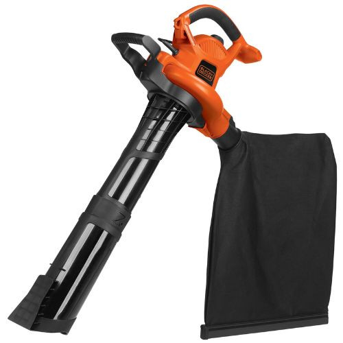  BLACK+DECKER 3-in-1 Electric Leaf Blower, Leaf Vacuum, Mulcher,  12-Amp (BV3100) : Patio, Lawn & Garden