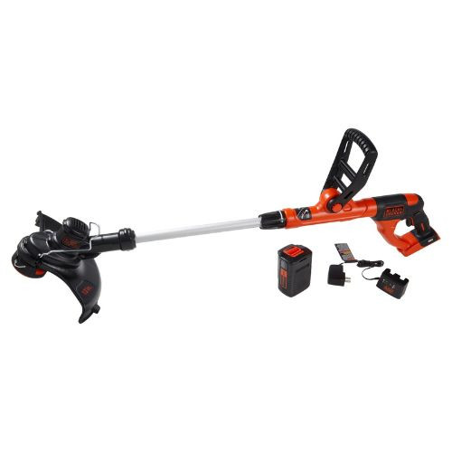 BLACK+DECKER LSTE523 20V MAX Lithium POWERCOMMAND Easy Feed String  Trimmer/Edger and hedge trimmer