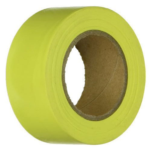 Irwin Strait-Line® Flagging Tape, 150', Glo Yellow, #IR-65605 (24/Pkg)