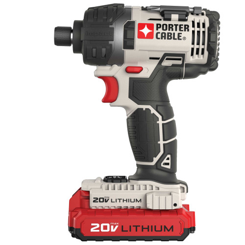 Porter Cable 20V Max Brushless Cordless Impact Driver Kit #PCCK647LB (3 Piece)