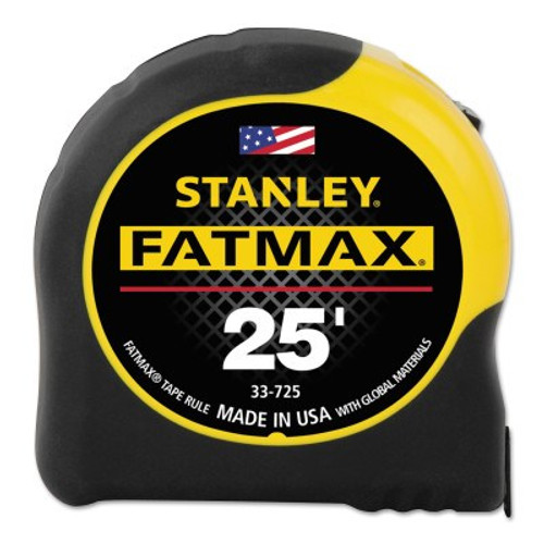 Stanley Products FatMax Classic Tape Measure with BladeArmor, 25' x 1-1/4" #33-725-THR (Qty. 1)