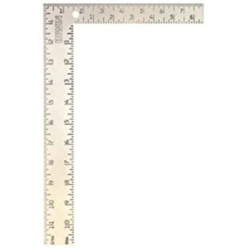 Irwin® Steel Carpenter Squares, 8" x 12", Steel, #IR-1794462 (6/Pkg)