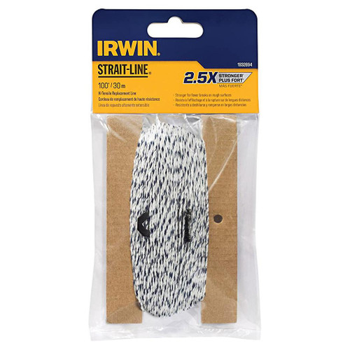 Irwin® Strait-Line Hi-Tensile Replacement Reel,100 ft, #IR-1932894 (6/Pkg)