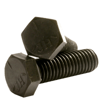 3/8"-24 x 9" Partially Threaded Hex Cap Screws Grade 5 Fine Med. Carbon Plain (130/Bulk Pkg.)