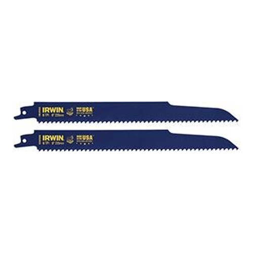 Irwin® Reciprocating Saw Blade, 8", 14TPI, 5-Pk   #IR-2018877 (5/Pkg)