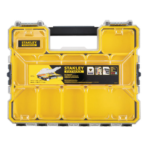 Stanley Products FatMax Shallow Professional 10 Compartment Organizer #FMST14920 (Qty. 1) Stanley Products FatMax Shallow Professional 10 Compartment Organizer #FMST14920 (Qty. 1)