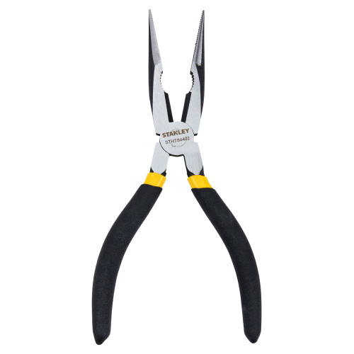 Stanley Products Bi-Material Long Needle Nose Pliers, 6 #84-031W