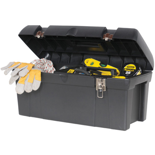 Stanley Products Series 2000 Tool Box with Metal Latches, 24" #STST24113 (2/Pkg.)