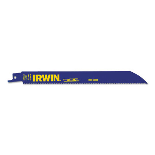 Irwin® Metal & Wood Cutting Reciprocating Blades w/WeldTec, 8", 18 TPI, #IR-372818B (25/Pkg)