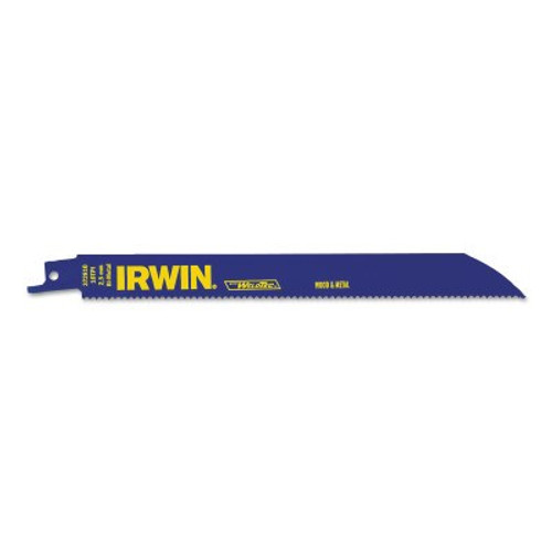 Irwin® Metal & Wood Cutting Reciprocating Blades w/WeldTec, 8", 18 TPI, #IR-372818BB (50/Pkg)