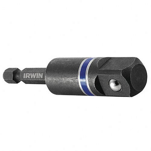 Irwin 3" Impact Square Socket Adapter, 1/2" Drive #IWAF36212B5 (5/Pkg.)