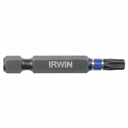 Irwin 2" Impact Performance Torx T20 Power Bit, 1/4" Hex #IWAF32TX202 (10/Pkg.)