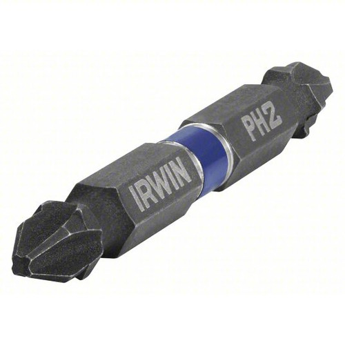 Irwin Impact Performance Double Ended Phillips (PH2) Power Bit, 2-1/2" #IWAF32DEPH22 (10/Pkg.)