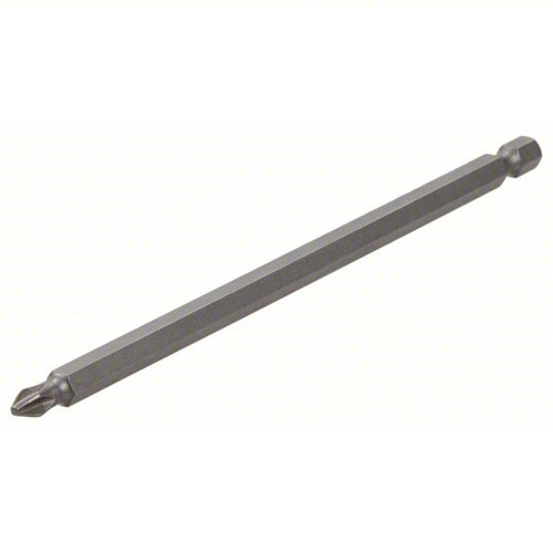 Irwin 6" Phillips PH2 Power Bit, 1/4" Hex #IWAF26PH2 (5/Pkg.)