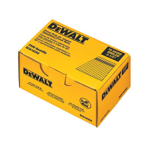 DeWalt 16 Gauge Angled Finish Nails (4/Pkg.) DCA16250