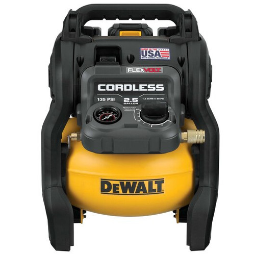 DeWalt 60V MAX FLEXVOLT 2.5 Gallon Cordless Air Compressor Kit (1/Pkg.) DCC2560T1