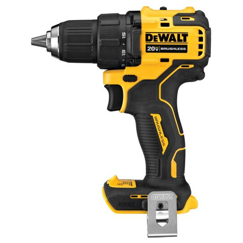 DeWalt ATOMIC 20V MAX Brushless Cordless Compact 1/2" Drill/Driver (Tool Only) (1/Pkg.) DCD708B