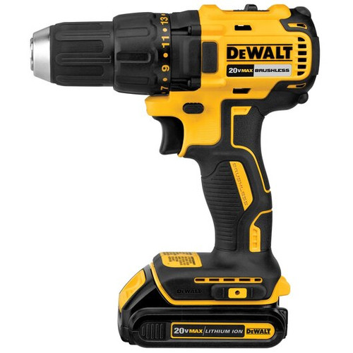 DeWalt 20V MAX Compact Brushless Drill/Driver (1/Pkg.) DCD777C2