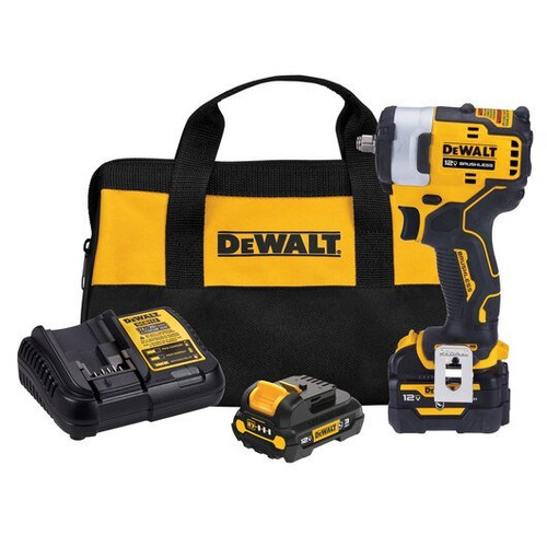 DeWalt XTREME 12V MAX Brushless 3/8" Cordless Impact Wrench Kit (Qty. 1) #DCF903GJ1G1 DeWalt XTREME 12V MAX Brushless 3/8" Cordless Impact Wrench Kit (Qty. 1) #DCF903GJ1G1