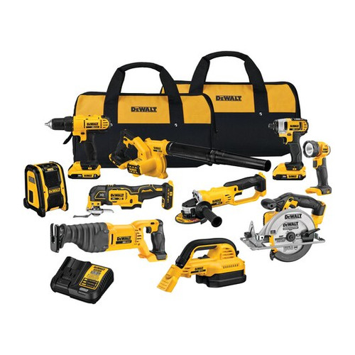 DeWalt 20V MAX Cordless 5-Tool Combo Kit With Contractor Bag (1