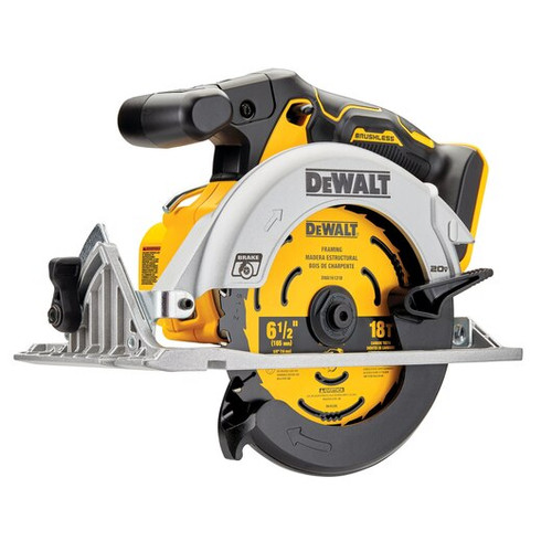 DeWalt 20V MAX 6-1/2" Brushless Cordless Circular Saw (Tool Only) (1/Pkg.) DCS565B