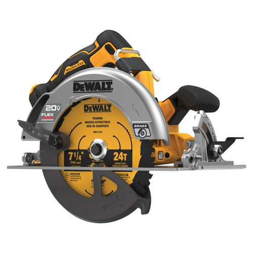 DeWalt 20V MAX 7-1/4" Brushless Cordless Circular Saw with FLEXVOLT Advantage (Tool Only) (1/Pkg.) DCS573B