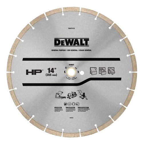 DeWalt HP General Purpose Segmented Diamond Blade (1/Pkg.) DW47410