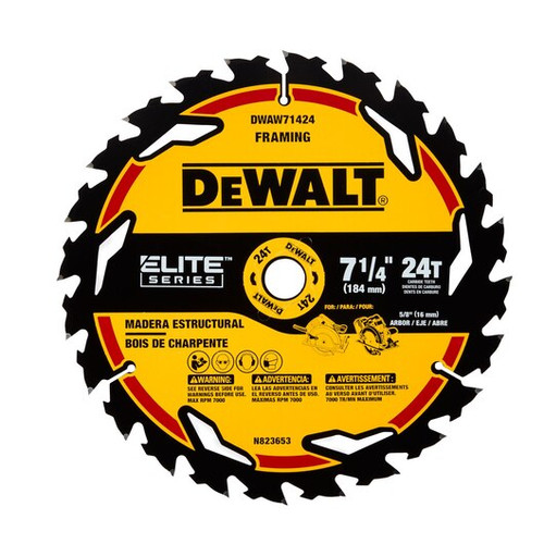 DeWalt  Elite Series Circular Saw Blades (5/Pkg.) DWAW71424