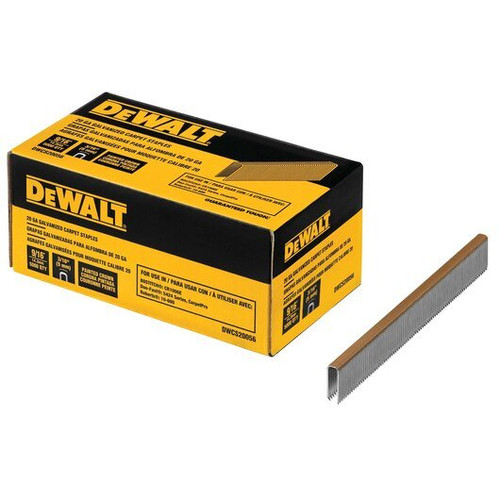 DeWalt 20 Gauge Painted Crown Carpet Staples (Qty. 1) #DWCS20056