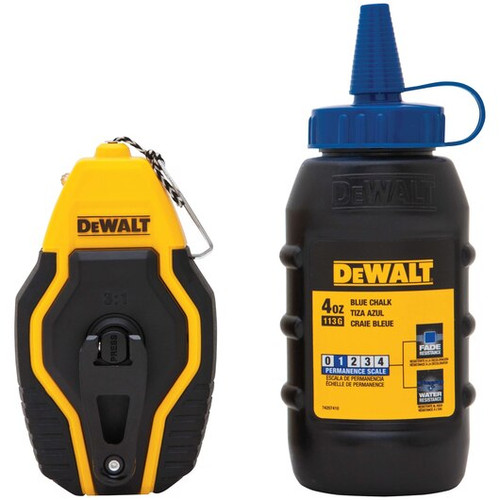 DeWalt Compact Chalk Reel With Blue Chalk (6/Pkg.) DWHT47257L