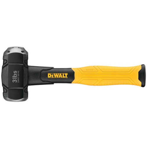 DeWalt 3 lb Fiberglass Drilling Hammer (4/Pkg.) DWHT56142