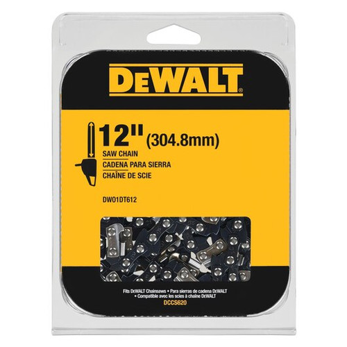 DeWalt 12" Chainsaw Replacement Chain (1/Pkg.) DWO1DT612