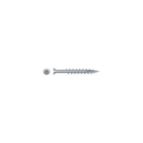 Strongpoint #8 x 1-5/8" Star Flat Head w/Nibs, Coarse Thread, Type 17, 305 Stainless Steel Screws (4000/Bulk Pkg)